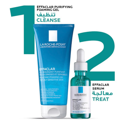 La Roche Posay Effaclar Acne Serum with Salicylic Acid & Niacinamide for Oily & Acne-prone Skin 30ml