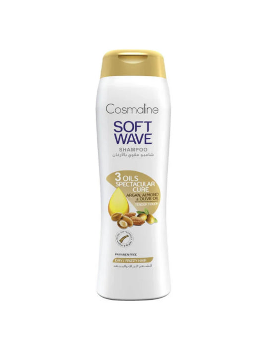 Cosmaline Soft Wave 3 Oils Spectacular Cure Shampoo
