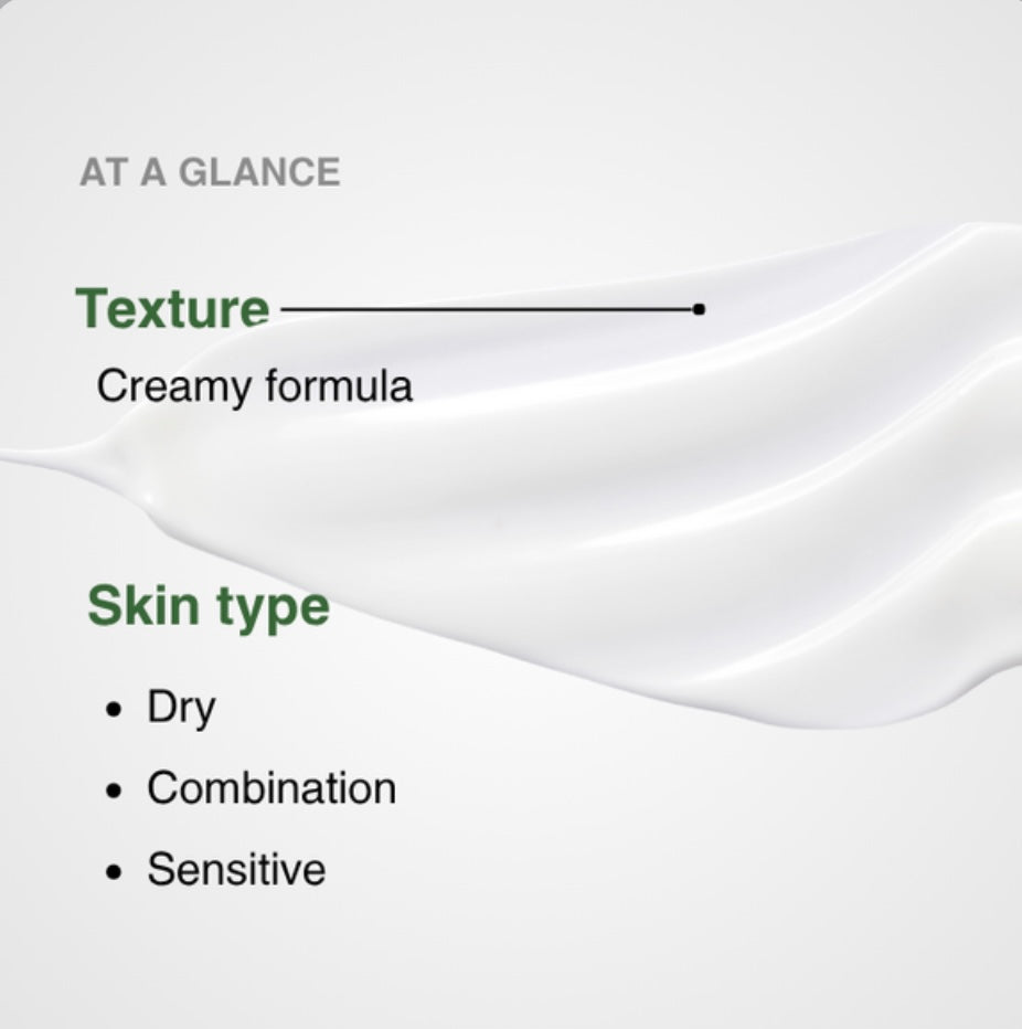 Aloe Lab Gentle Cream Cleanser for Dry & Sensitive Skin | Hydrating Daily Face Wash