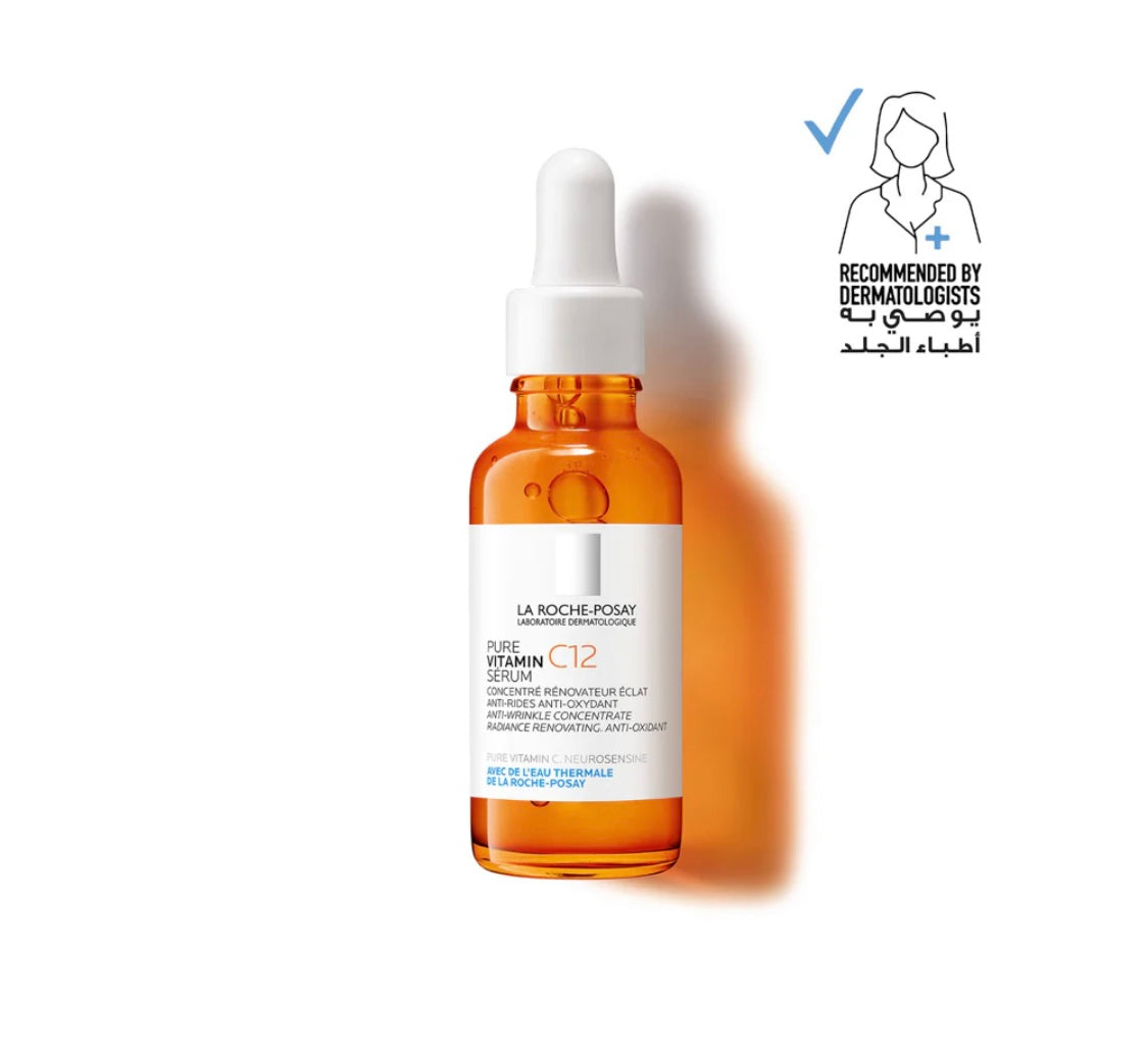 La Roche Posay 12% Pure Vitamin C Anti-aging Face Serum for All Skin Types 30ml