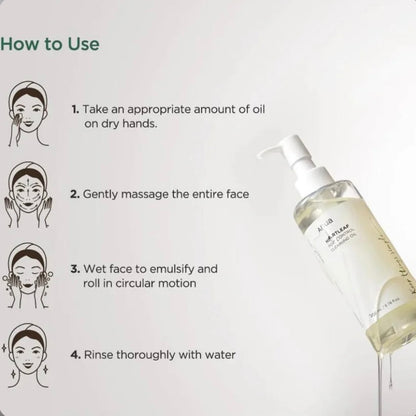 Anua Heartleaf Pore Control Cleansing Oil – Gentle Makeup Remover & Deep Pore Cleanser
