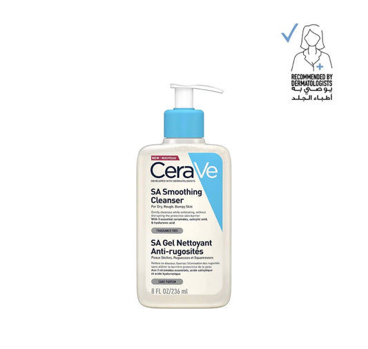 Cerave Salicylic Acid Smoothing Cleanser For Normal, Dry & Rough Skin 236ml