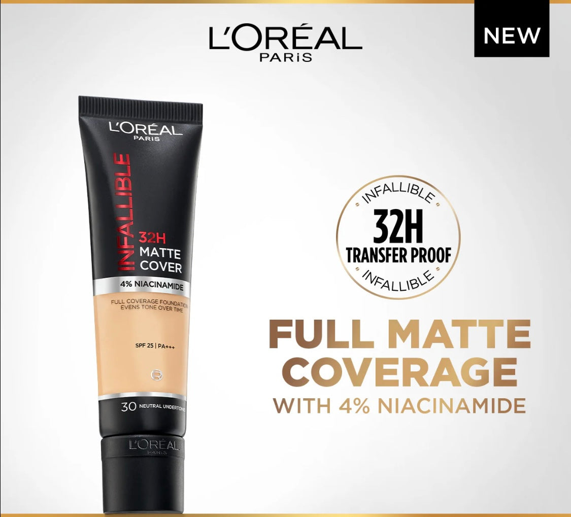 L’Oréal Paris Infaillible  Matt Cover Foundation