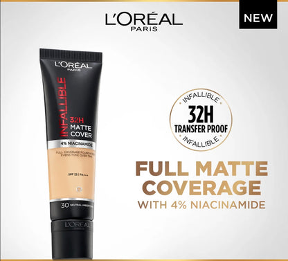 L’Oréal Paris Infaillible  Matt Cover Foundation