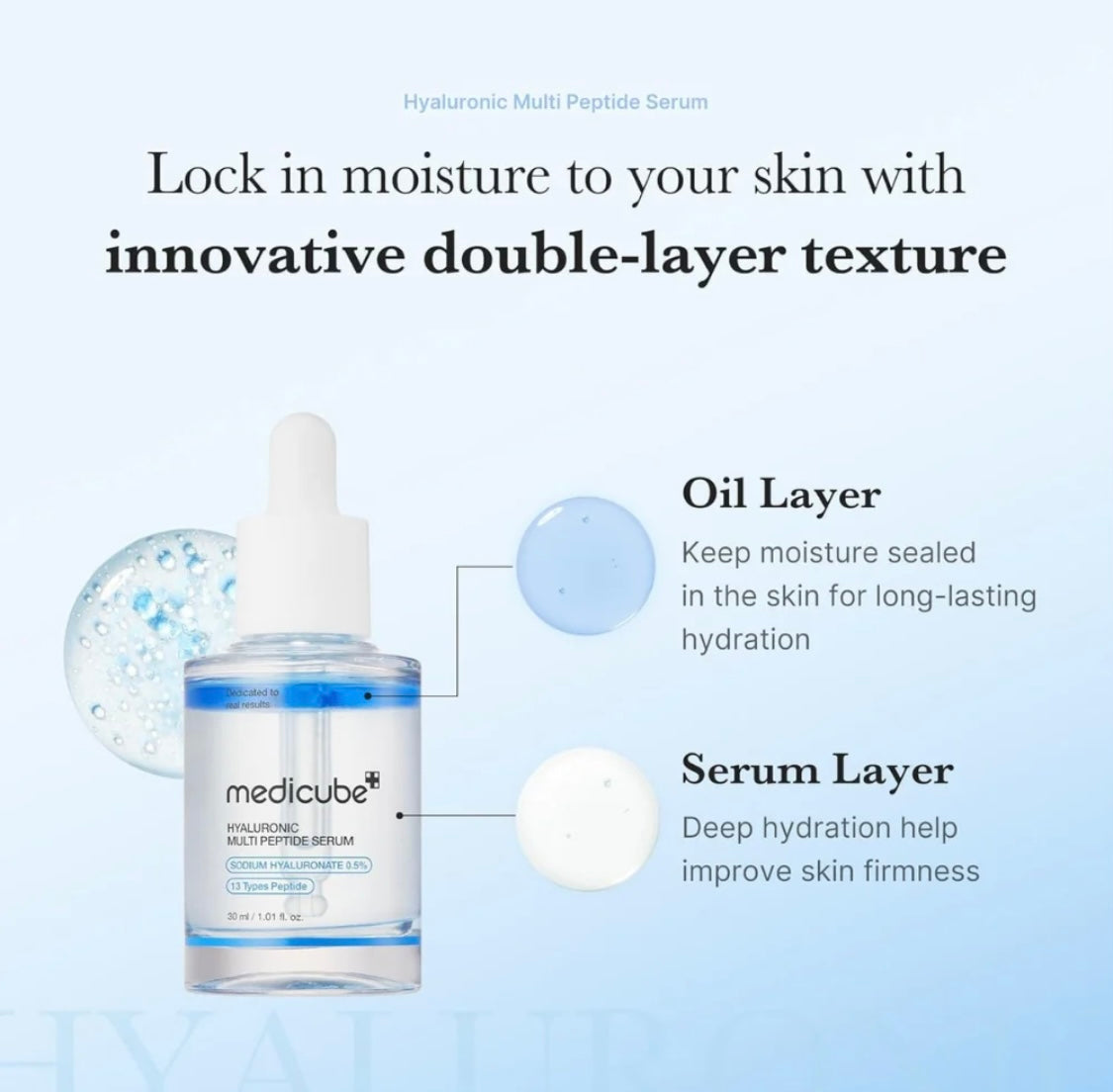 Medicube Hyaluronic Acid Multi Peptide Serum