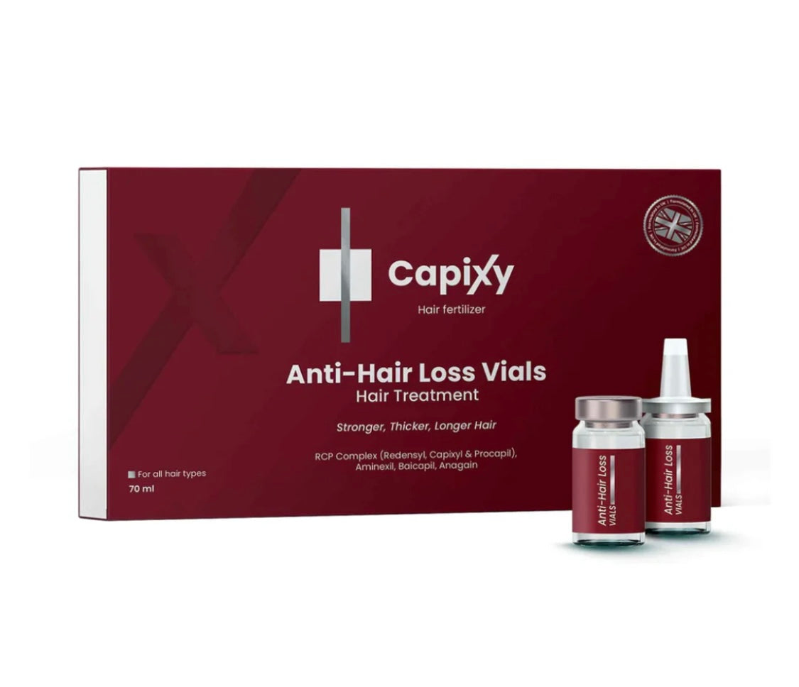 Capixy Anti-Hair Loss Vials 7x10ml – Intensive Hair Growth Treatment