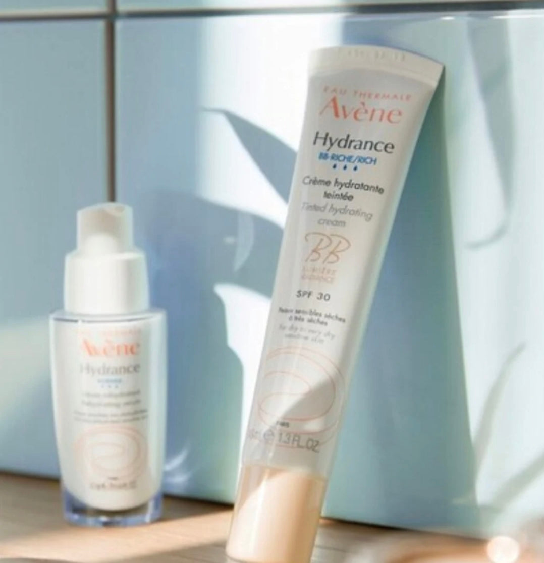 Avène Hydrance Riche BB Cream Radiance SPF 30 – Hydrating Tinted Moisturizer for Dry & Sensitive Skin