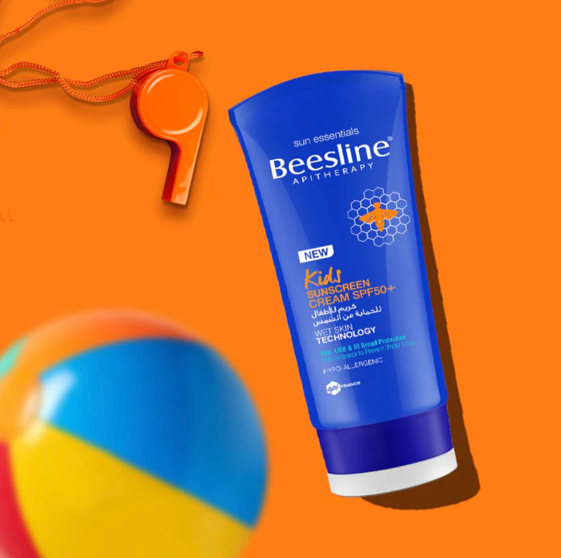 Beesline Kids Sunscreen Cream SPF 50+ – Gentle Broad-Spectrum Protection