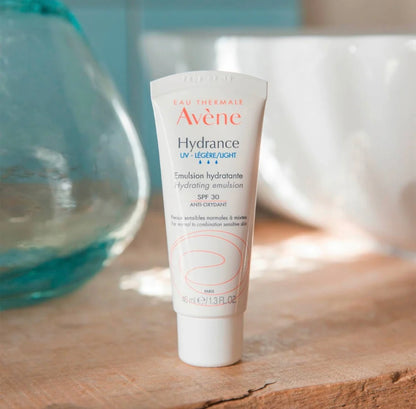 Avène Hydrance Légère Hydrating Emulsion – Lightweight Moisturizer for Normal to Combination Skin