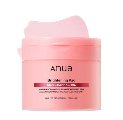 Anua Niacinamide 5% + TXA Brightening Pads – Dark Spot & Tone Correcting Toner Pads