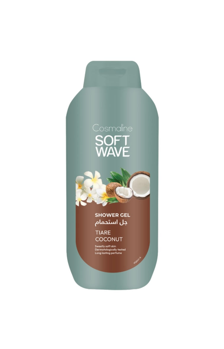 Cosmaline Soft Wave Shower Gel- Tiare, Coconut