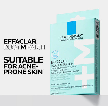 La Rohce Posay Effaclar Duo+M 3H Spot Patches for Acne Prone Skin