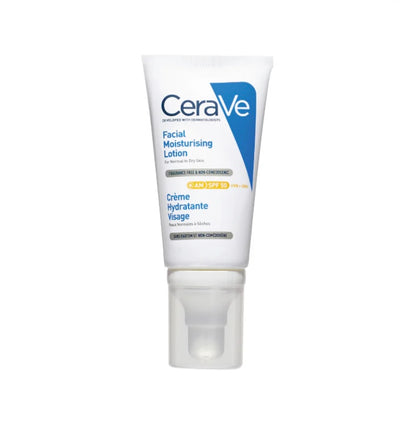 CeraVe AM Facial Moisturizing Lotion SPF 50 – Daily Face Cream for Normal to Dry Skin