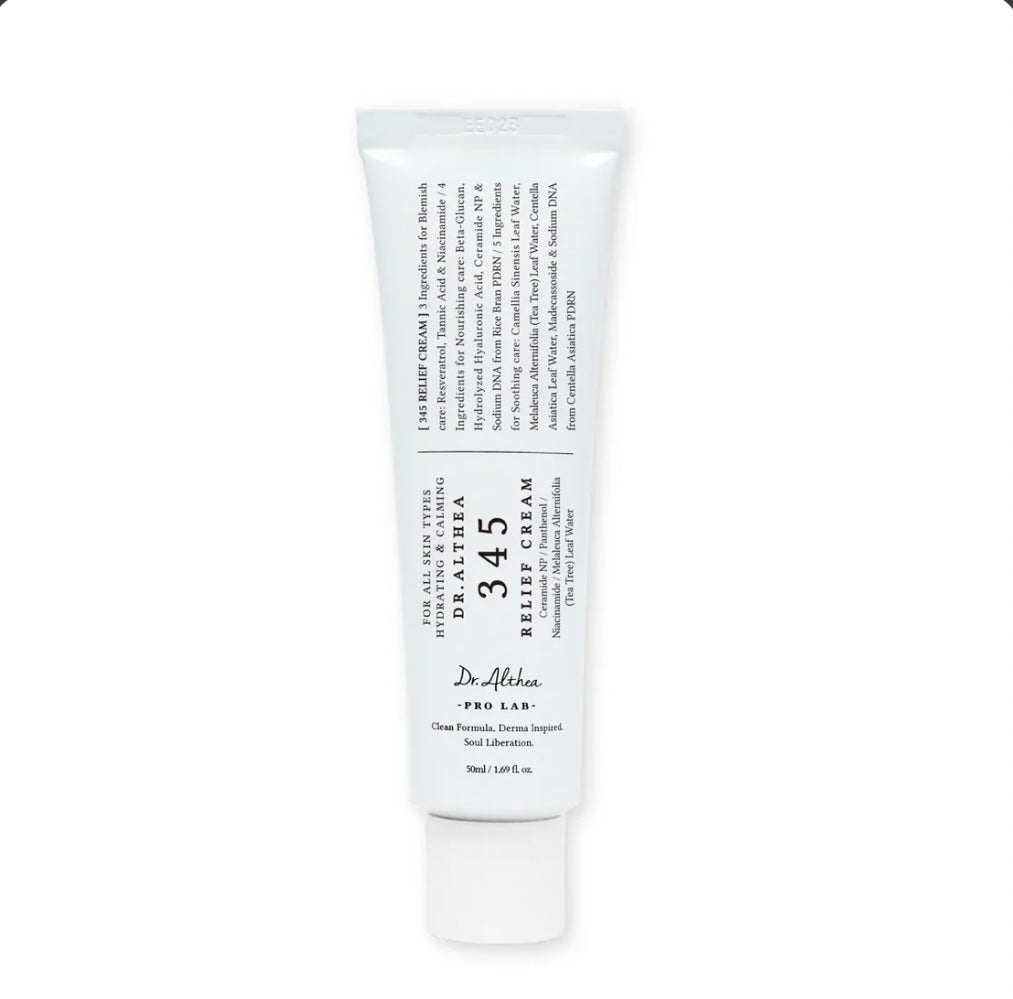 Dr. Althea 345 Relief Cream – Soothing & Regenerating Post-Acne Barrier Cream
