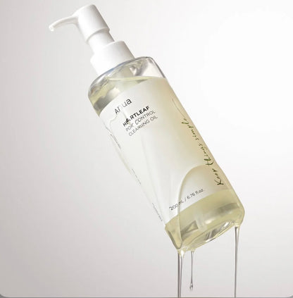 Anua Heartleaf Pore Control Cleansing Oil – Gentle Makeup Remover & Deep Pore Cleanser