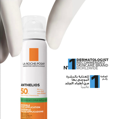 La Roche Posay Anthelios Invisible Sunscreen Face Mist SPF 50 For All Skin Types 75ml