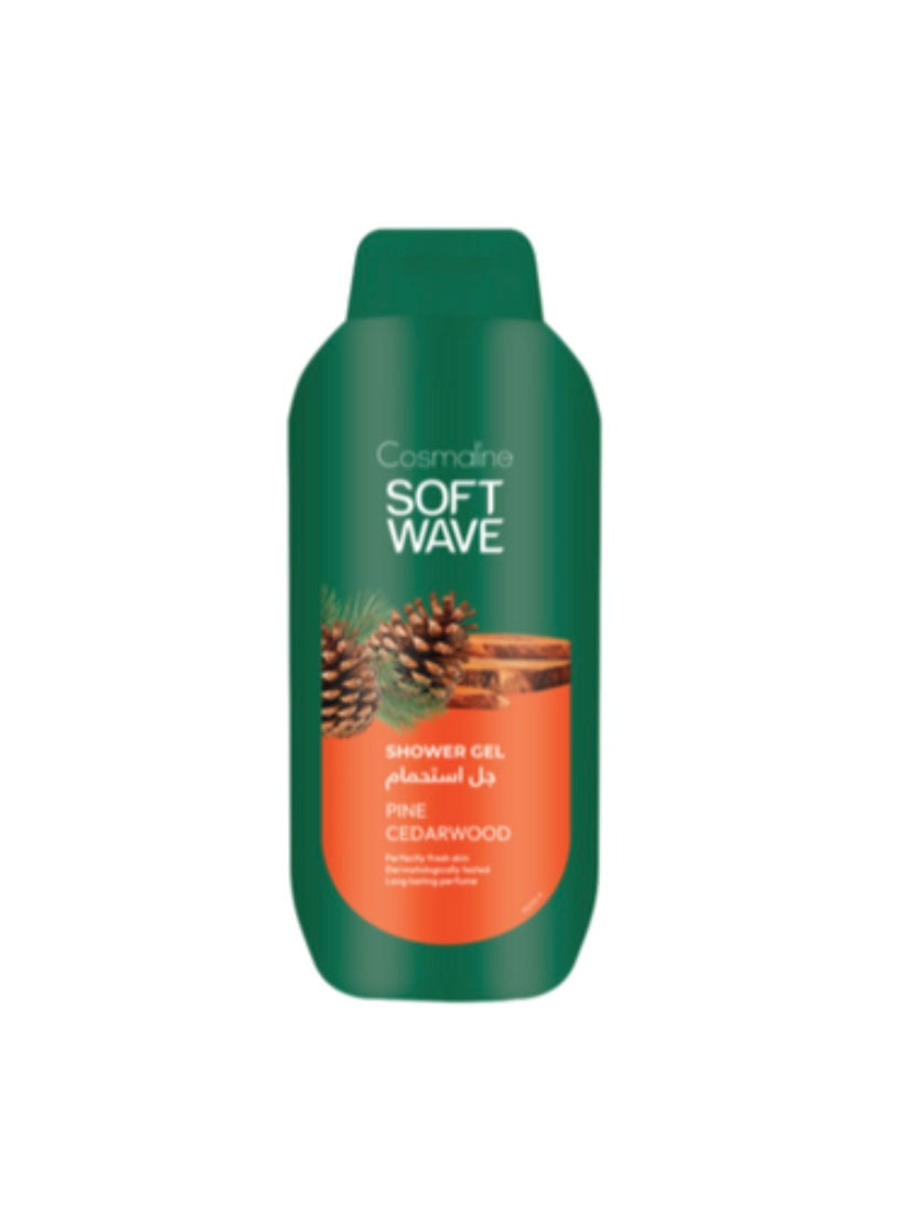 Cosmaline Soft Wave Shower Gel- Pine, Cedarwood