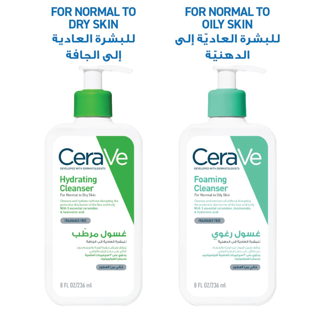 CeraVe Hydrating Cleanser – Daily Face & Body Wash for Normal to Dry Skin