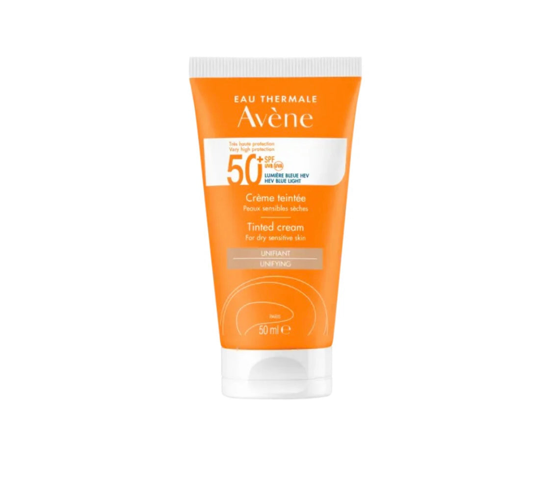 Avène Tinted Cream SPF 50+ – High Protection Sunscreen for Very Dry Sensitive Skin