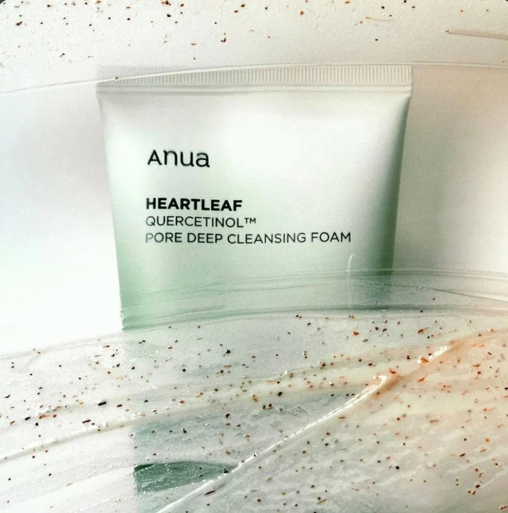 Anua Heartleaf Quercetinol Pore Deep Cleansing Foam – Gentle Purifying Cleanser