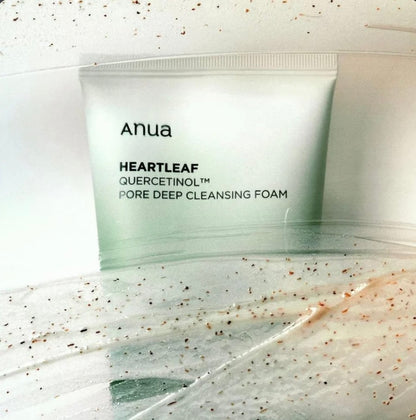 Anua Heartleaf Quercetinol Pore Deep Cleansing Foam – Gentle Purifying Cleanser