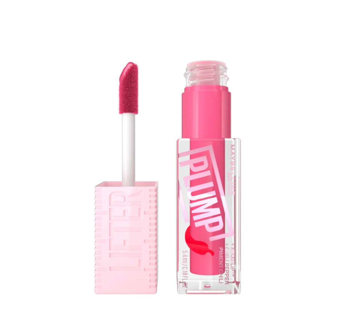 Maybelline Newyork Lifter Plump Lip Plumping Gloss with Chili Pepper & 5% Maxi-Lip