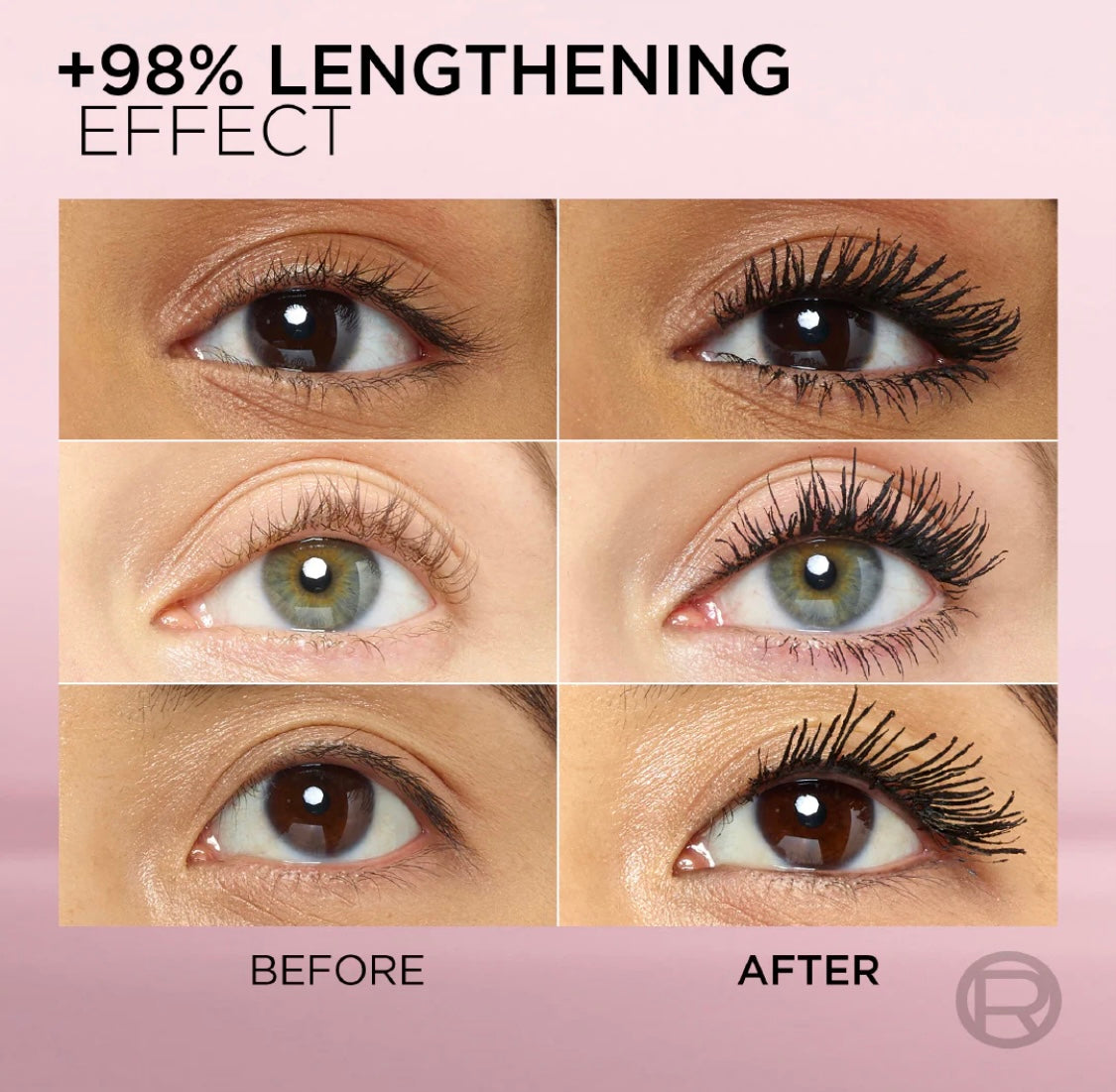 L’Oréal Paris Lash Paradise 24H Volumizing and Lengthening Black Mascara - Washable