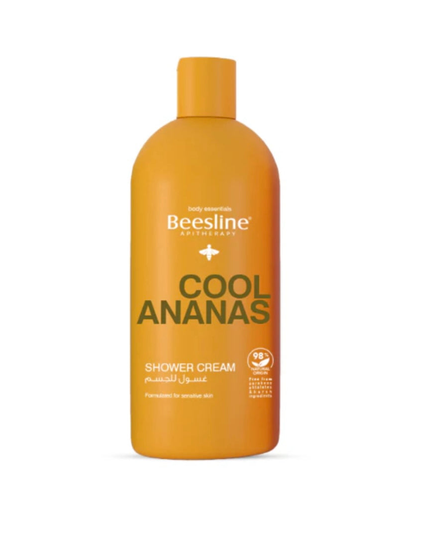 Beesline Pineapple Shower Cream – Hydrating & Brightening Body Wash