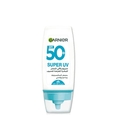 Garnier Super UV Anti-Acne Sunscreen SPF 50 30ml – 12H Oil Control Face Sunscreen for Oily & Acne-Prone Skin
