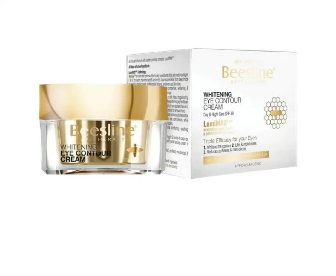 Beesline Whitening Eye Contour Cream | Dark Circles, Puffiness & Brightening Eye Care