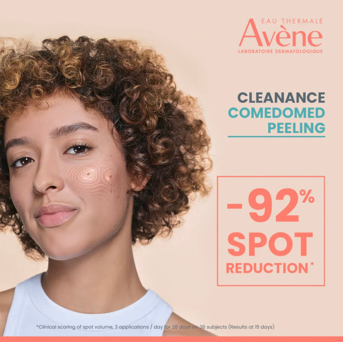 Avène Cleanance Comedomed Peeling Intensive Cream – Anti-Blemish Treatment for Breakouts