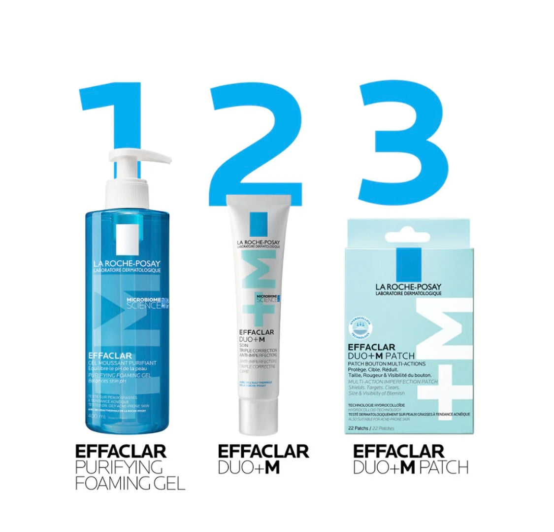 La Rohce Posay Effaclar Duo+M 3H Spot Patches for Acne Prone Skin