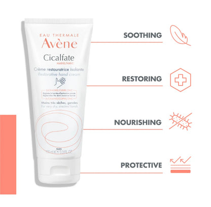 Avène Cicalfate Hydrating Hand Cream – Repairing Care for Dry & Damaged Hands