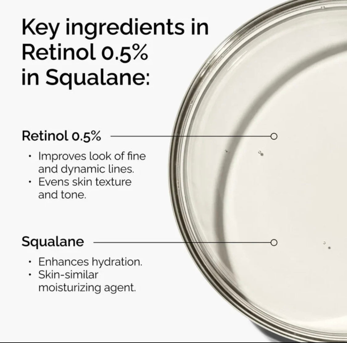 The Ordinary Retinol 0.5% in Squalane – Anti-Aging & Skin Renewal Serum