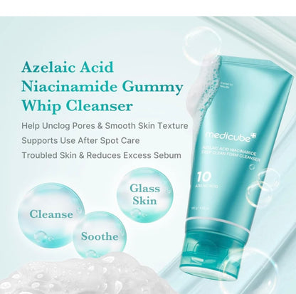 Azelaic Acid Niacinamide Deep Clean Foam Cleanser