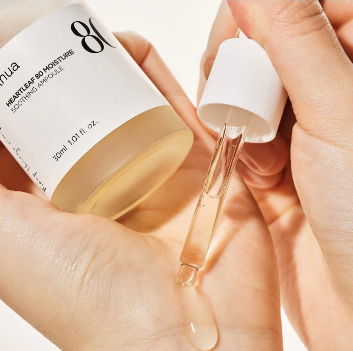Anua Heartleaf 80% Moisture Soothing Ampoule – Calming & Hydrating Serum for Sensitive Skin