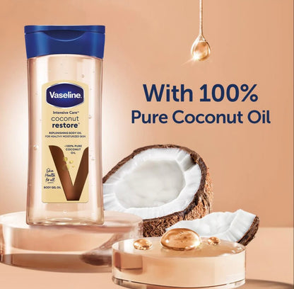 Vaseline Nourishing Coconut Restore Body Oil (200ml)