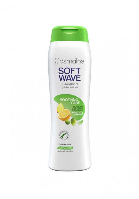 Cosmaline Soft Wave Soothing Care Olive Oil and Orange Shampoo 400ml