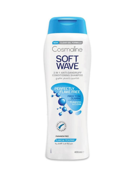 Cosmaline Soft Wave 2in1 Anti-Dandruff Conditioning Shampoo 400ml