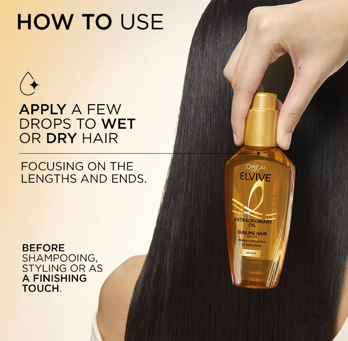 L’Oréal Paris Elvive Extraordinary Oil Treatment Serum for Dry Hair-100ml