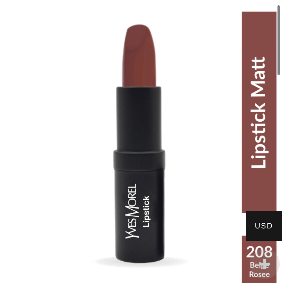 Yves Morel Velvet Matte Long-Wearing Lipstick