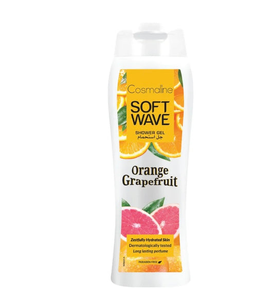 Cosmaline Soft Wave Orange Grape Fruit Shower Gel 400ml