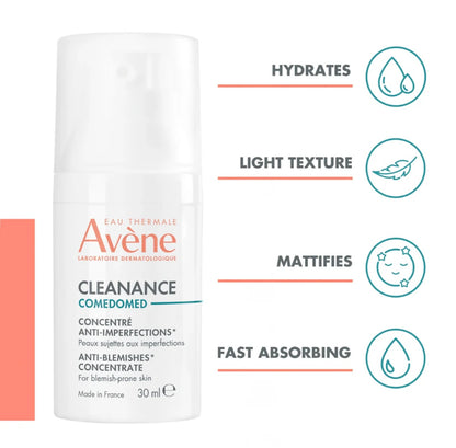 Avène Cleanance Comedomed Anti-Imperfections Concentrate – Acne & Blackhead Treatment
30ml