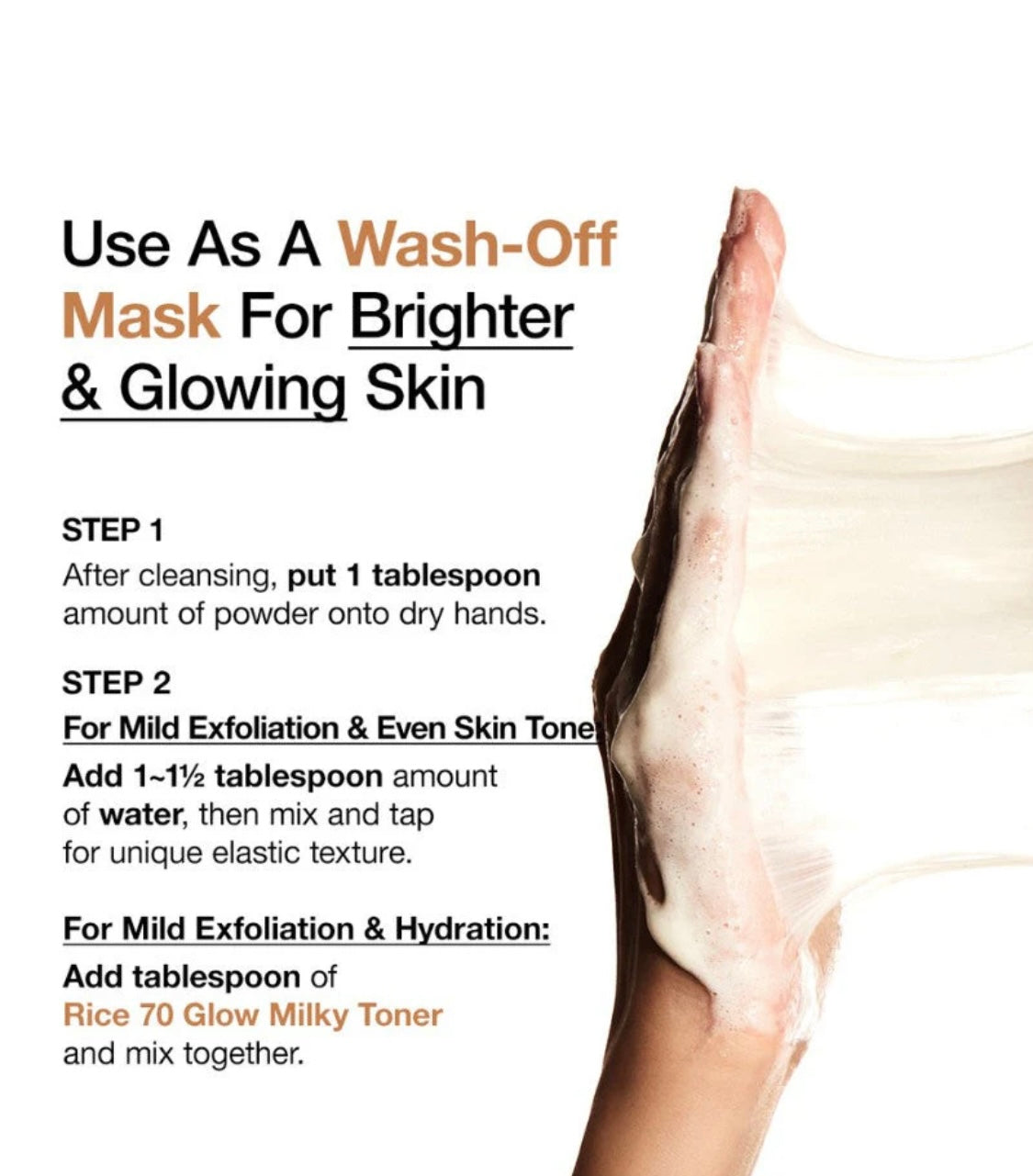 Anua Rice Enzyme Brightening Cleansing Powder – Gentle Exfoliating & Glow Boosting Cleanser