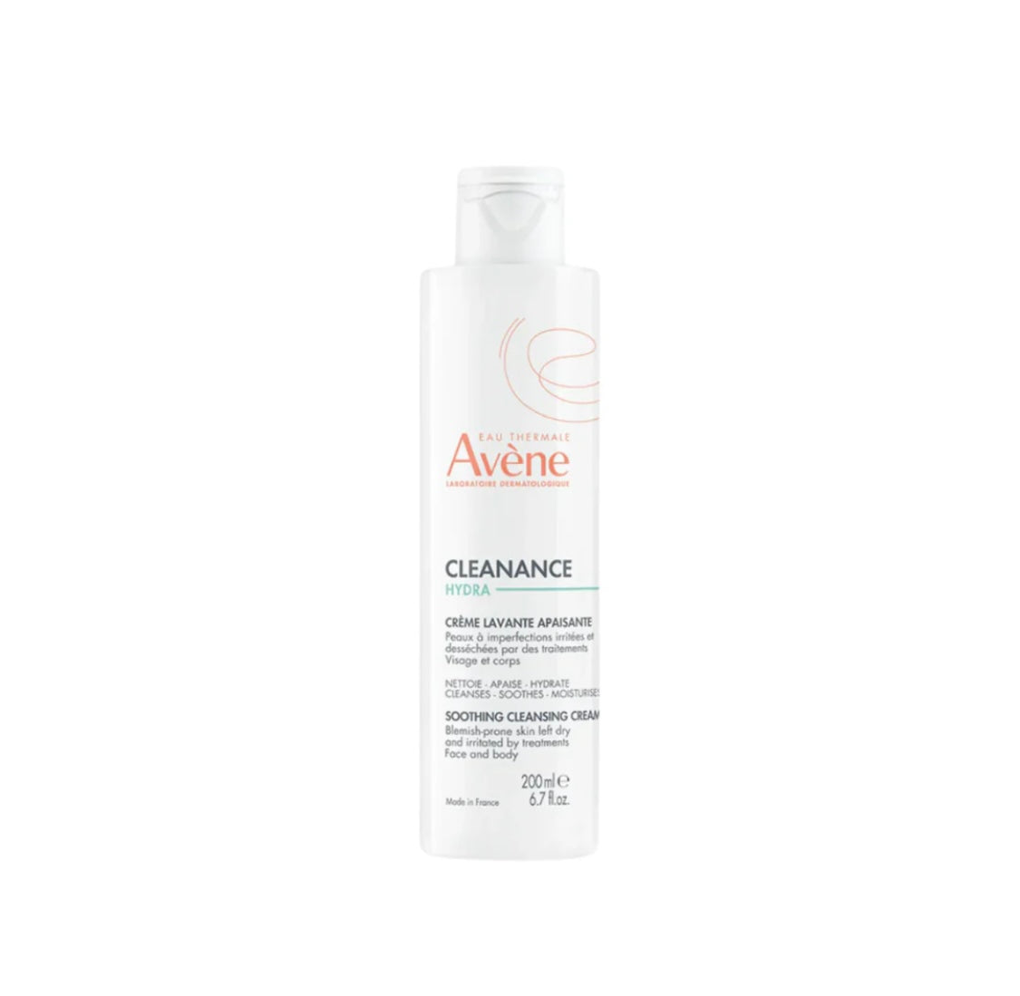 Avène Cleanance Hydra Soothing Cleansing Cream – Gentle Cleanser for Oily & Sensitive Skin