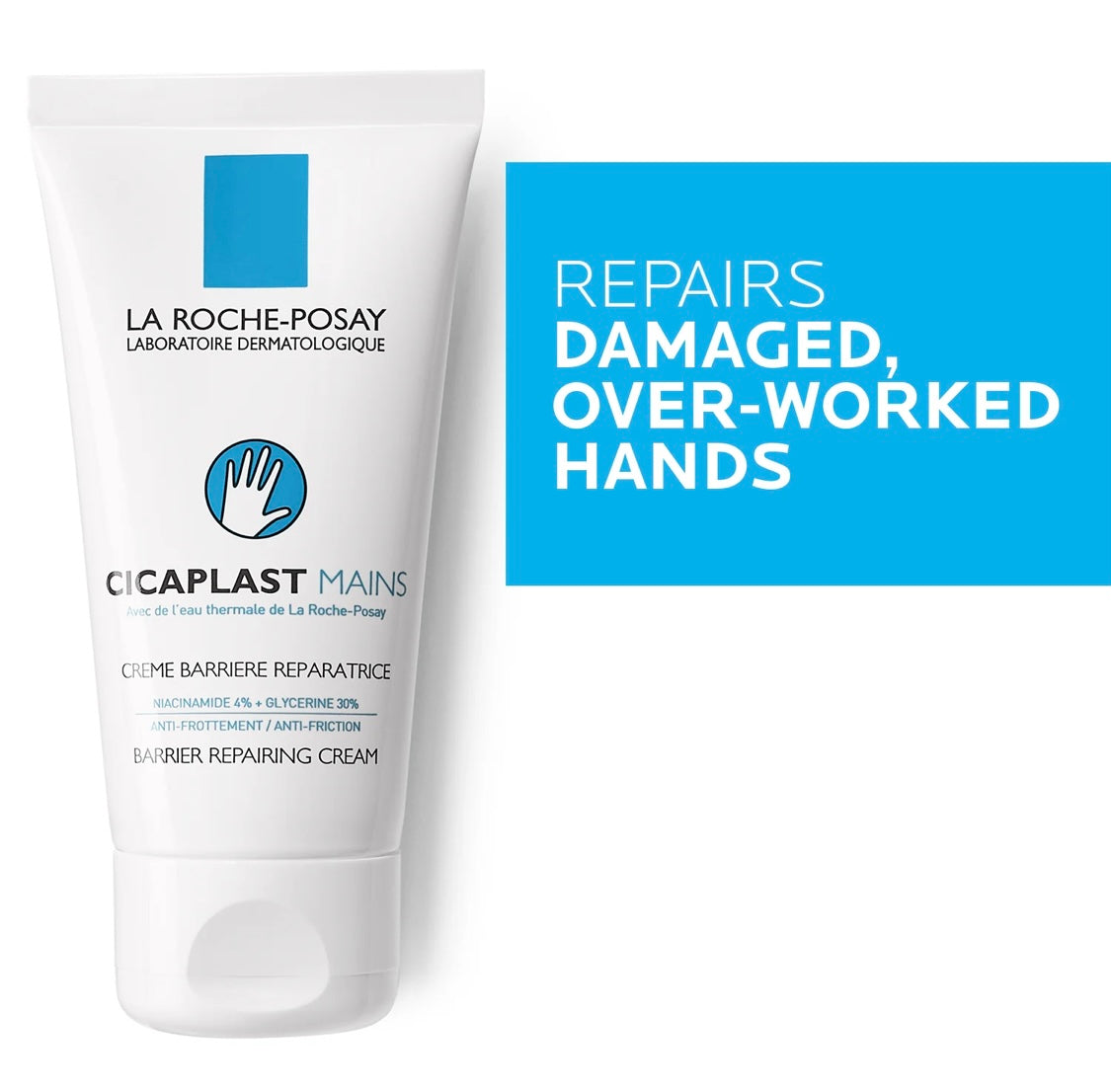 La Roche Posay Cicaplast Mains Moisturizer for Dry & Damaged Hand 50ml