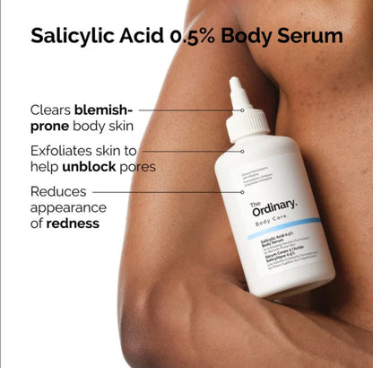 The Ordinary Salicylic Acid 0.5% Body Serum – Exfoliating Acne Treatment for Body & Back