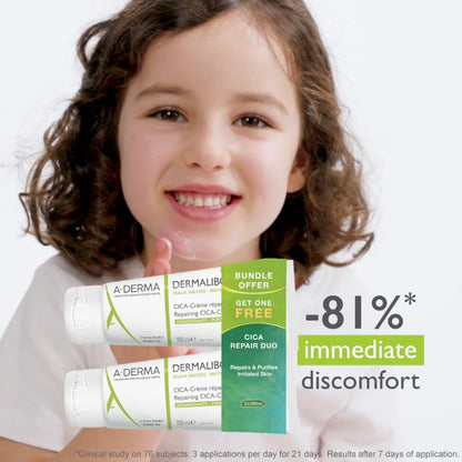 A-Derma Dermalibour+ Cica Repair Cream- Buy 1 get 1 for free