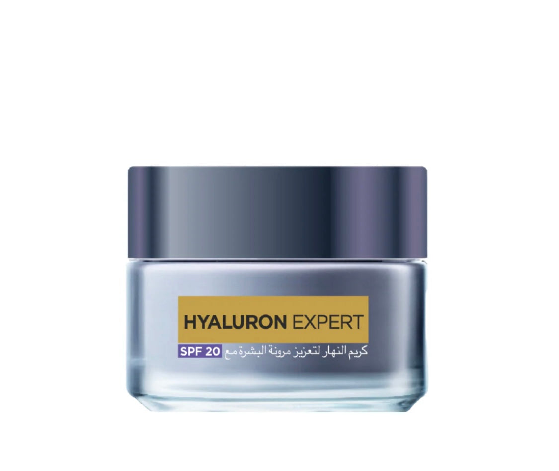 L’Oréal Paris Hyaluron Expert Day Cream – Hydrating Moisturizer with Hyaluronic Acid for Plump Skin