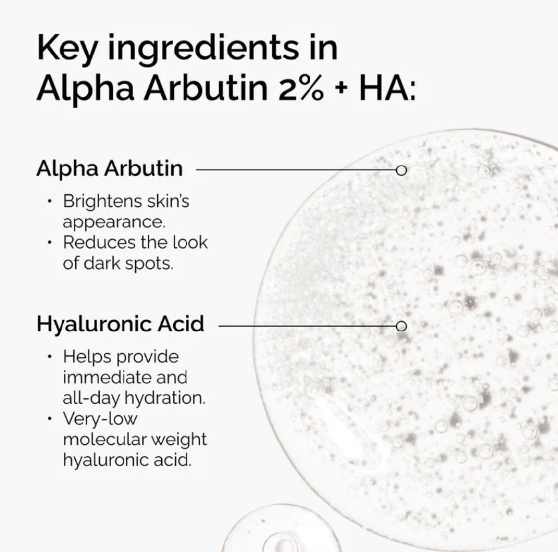 The Ordinary Alpha Arbutin 2% + Hyaluronic Acid Serum – Dark Spots & Hyperpigmentation Treatment